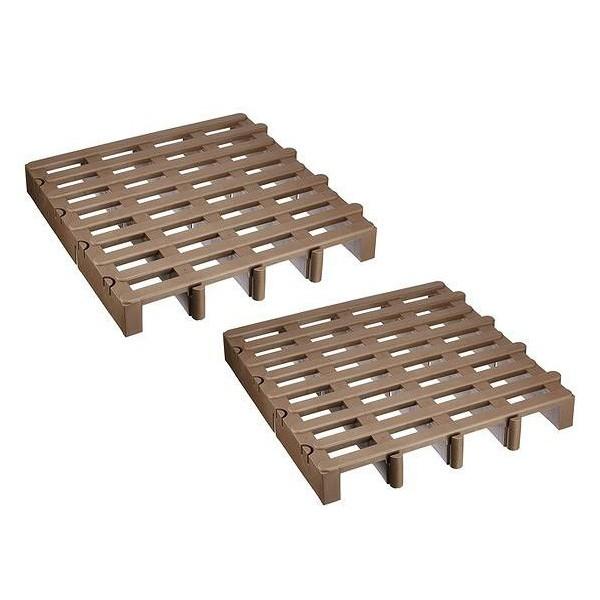 0705-1073 すのこパレット（16枚）ジョイント金具付き