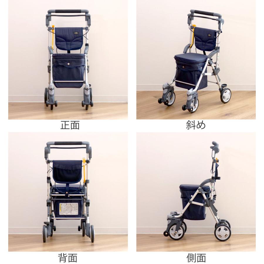 マキテック シルバーカー スルーンボックスN ネイビー 軽量 マキテック シルバーカー スルーンボックスN ネイビー 軽量
