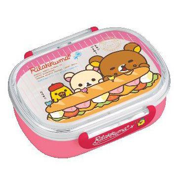 お弁当箱 小判型 中子付 リラックマ 子供用 （ 1段 ランチボックス