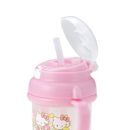 Hello Kitty コップ マスコット付き 2004ストローマグ ハローキティ - 未開封＊キティちゃん ストローマグの通販 by みき's