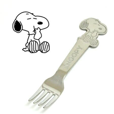 SNOOPY（スヌーピー） フォーク ステンレス製 子供用 キャラクター