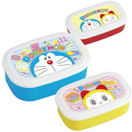 お弁当箱 シール容器 ドラえもん 3個入 子供用 キャラクター （ 弁当箱