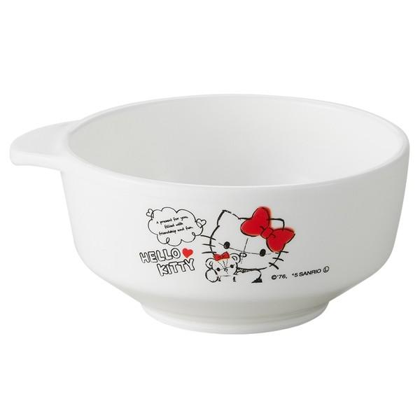 sanrio（サンリオ） 茶碗 ハローキティ スケッチデザイン 持ち手付き