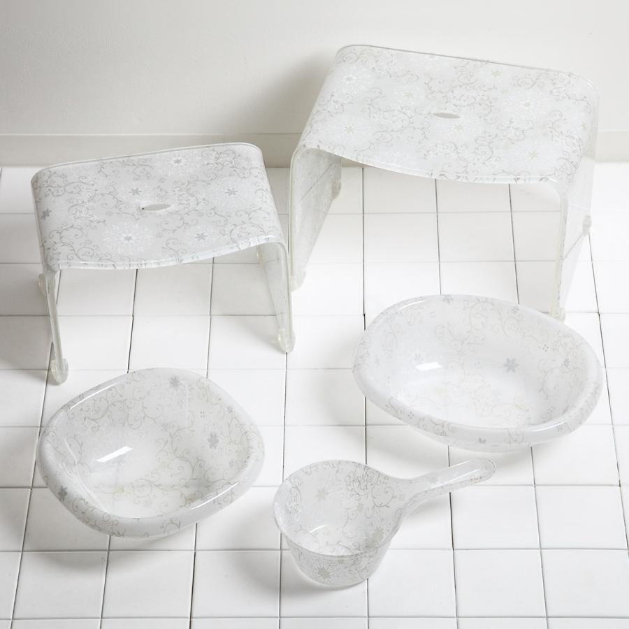 風呂椅子 フィルロシュシュ アクリル 20cm （ 風呂イス 風呂いす