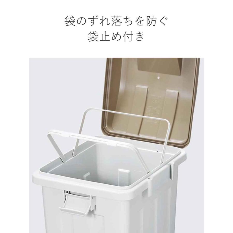 ゴミ箱 90L 屋外兼用 同色4個セット 連結ハンドルペール （ ごみ箱 90リットル 同色 4個セット 屋外 屋内 大容量 連結可能 ハンドル 外用 大きい ふた付き ）｜livingut｜15