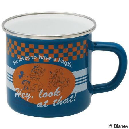 Disney（ディズニー） マグカップ ホーローマグ ミッキーマウス ブルー