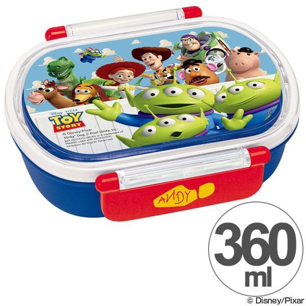 在庫限り・入荷なし お弁当箱 小判型 トイ・ストーリー 360ml 子供用 キャラクター （ 弁当箱 ランチボックス プラスチック製 トイ