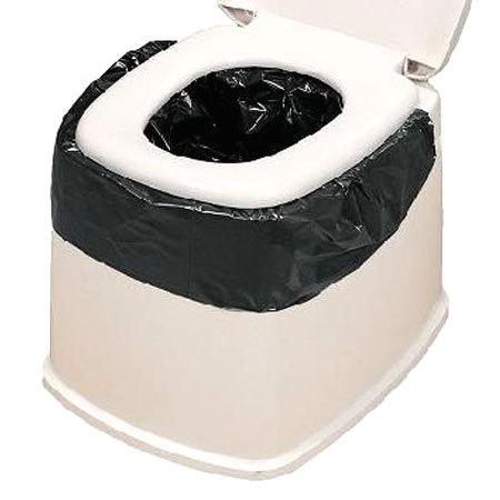 ポータブルトイレ用袋　汚物処理袋　凝固剤付き　10枚入 （ 汚物入れ袋 汚物袋 簡易トイレ用 ）｜livingut