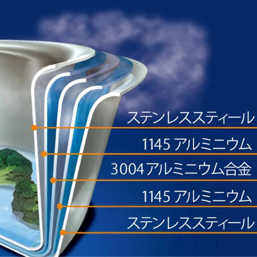 Vita Craft（ビタクラフト） 無水調理鍋 24cm 6.6L IH対応 アップル