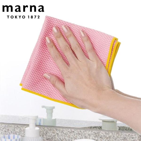 MARNA　マーナ　窓＆鏡ピカピカ　クロス （ 拭き取り 拭き掃除 ）