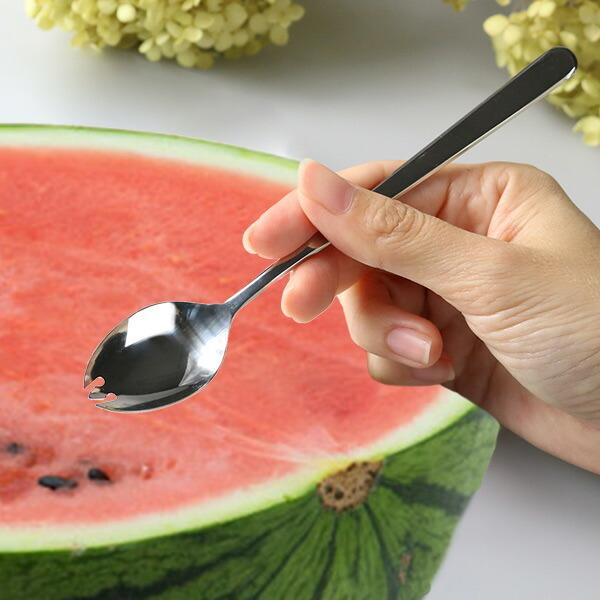 限定special Price 先割れスプーン メロン スイカスプーン ステンレス製 食洗機対応 日本製 スプーン フルーツ 果物 カトラリー 食器