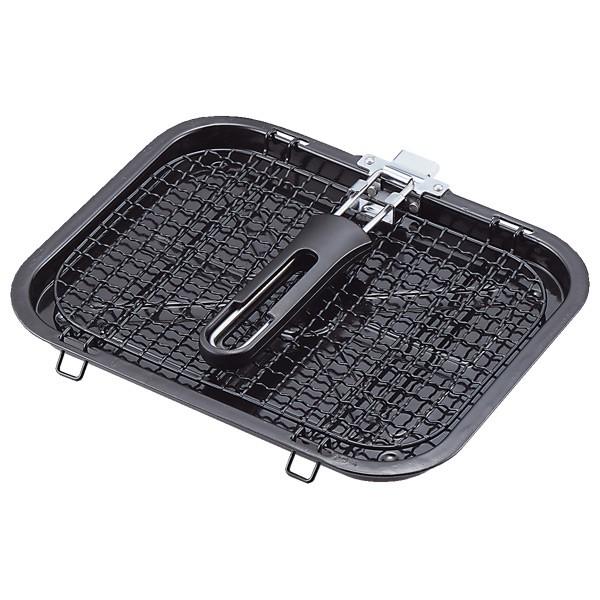 魚焼き器 焼き風味 クリンプ魚焼 IH対応 鉄製 （ 魚焼き クリンプ網