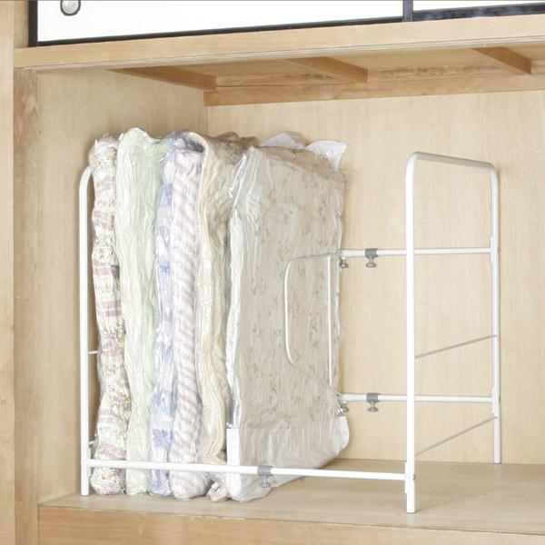 □在庫限り・入荷なし□押入れ収納 圧縮ふとんラック 布団収納用