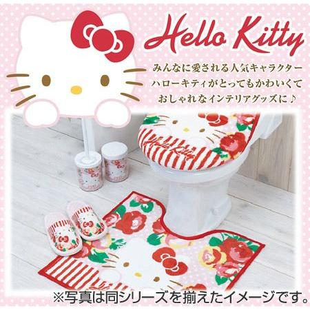 ハローキティ バスマット・便座シートセット □在庫限り・入荷なし□吸着便座シート おくだけ便座シート ハロー