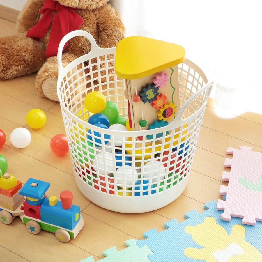 吉川国工業所 ランドリーバスケット スカンジナビア SCB-1 ラウンド