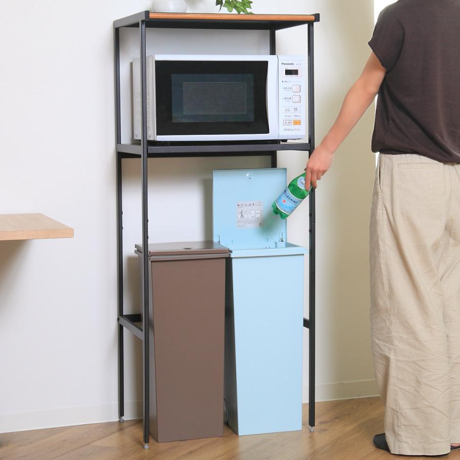 岩谷マテリアル ゴミ箱 kcud 24L SQUARE ペールカラー （ ごみ箱