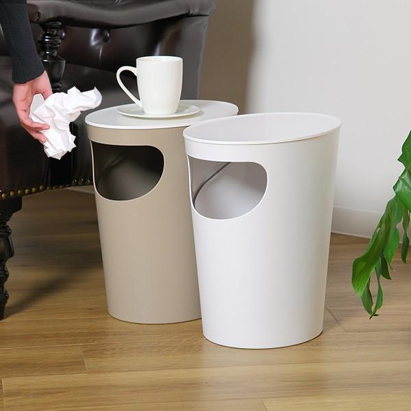 超定番 サイドテーブル ゴミ箱 Enots エノッツ 収納 ダストボックス テーブル ごみ箱 岩谷マテリアル Babylonrooftop Com Au