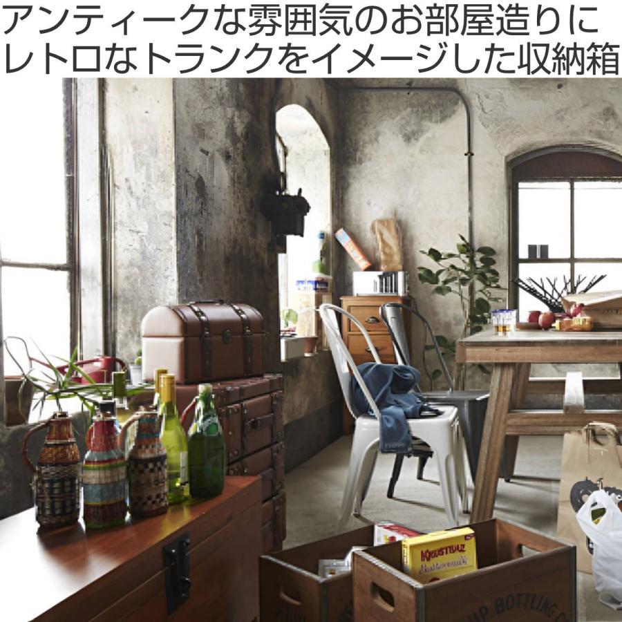 小物入れ 収納ボックス 宝箱 レザー調 ( 幅30×奥行20×高さ25cm 小物入れ 収納ボックス 宝箱 レザー調 ( 幅30×奥行20×高さ25cm