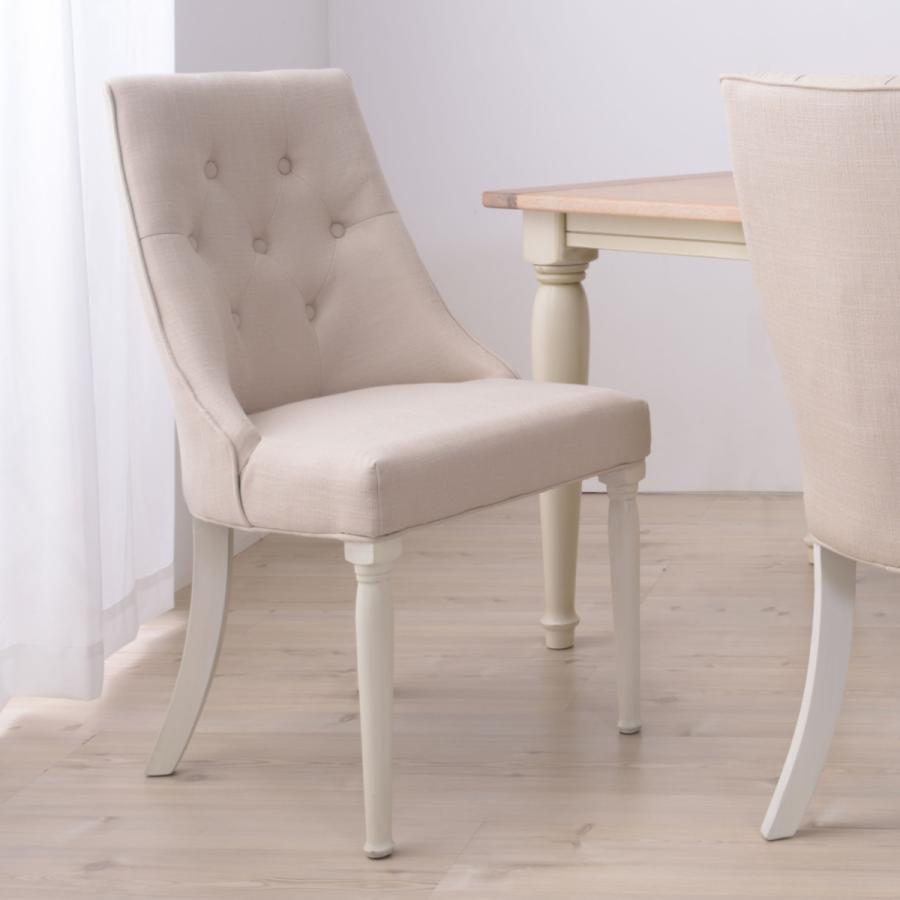 東谷 ダイニングチェア 座面高47cm 天然木 シャビーシック （ フレンチ