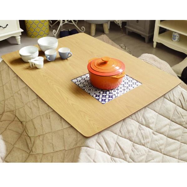 □在庫限り・入荷なし□ こたつテーブル アリス 長方形 猫足 姫系 