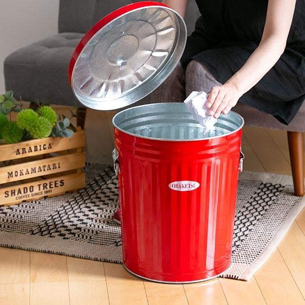 ゴミ箱 33L オバケツ 屋外兼用 ( OBAKETSU ごみ箱 トタン ふた ゴミ箱 33L オバケツ 屋外兼用 ( OBAKETSU ごみ箱 トタン ふた