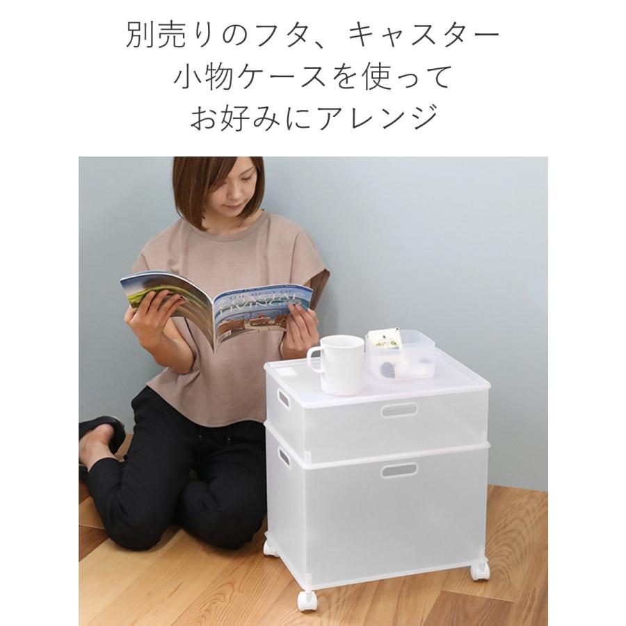 収納ボックス 収納ケース ナチュラ インボックス L プラスチック 日本製 （ 小物入れ 収納 カラーボックス インナーボックス おもちゃ箱 ） :  4990127201052 : リビングート ヤフー店 - 通販 - Yahoo!ショッピング