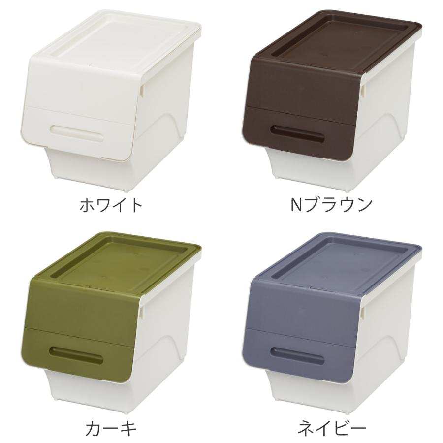 SANKA 収納ボックス 前開き フロック 30 スリム 深型 幅29×奥行 SANKA 収納ボックス 前開き フロック 30 スリム 深型 幅29×奥行