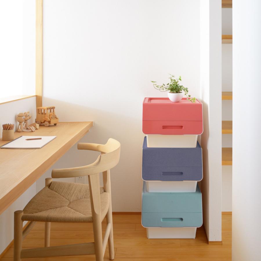 SANKA(家具、インテリア) 収納ボックス 前開き フロック 30 SANKA(家具、インテリア) 収納ボックス 前開き フロック 30