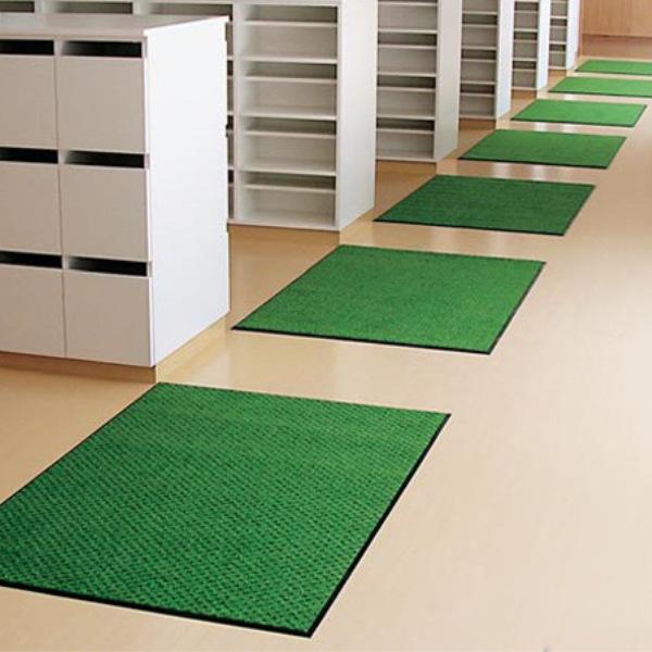 （法人限定） 玄関マット 屋内 業務用 135×225cm ハイペアロン オフィス サイズオーダー （ エントランスマット 玄関 マット 屋内用 ） 
