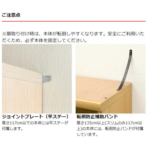 オーダー本棚用扉 高さ60cm 幅45-59cm type60 （ オーダーメイド セミ