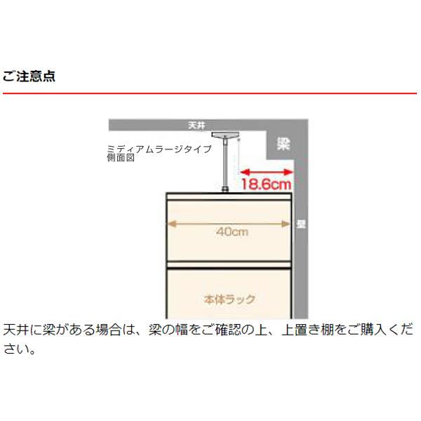 専用 上置き棚 タフ棚板 type56 オーダー本棚 奥行40cm 幅71-80cm用 