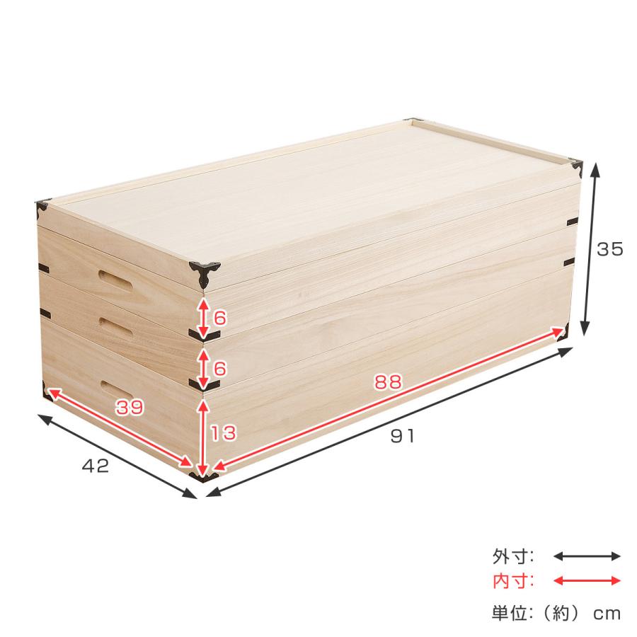 桐 衣装ケース 衣装箱 3段 幅91cm 日本製 ( 完成品 桐衣装箱 桐 衣装ケース 衣装箱 3段 幅91cm 日本製 ( 完成品 桐衣装箱