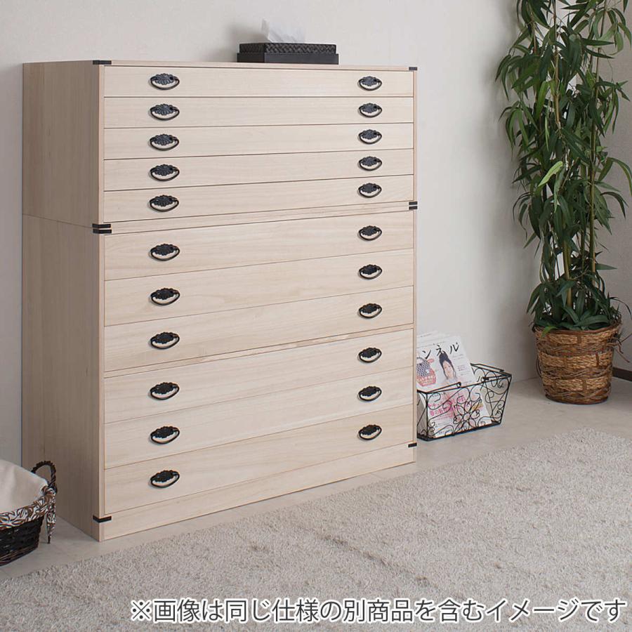 桐たんす 上置き兼用 桐タンス 浅型 5段 日本製 幅99cm ( 桐 桐たんす 上置き兼用 桐タンス 浅型 5段 日本製 幅99cm ( 桐