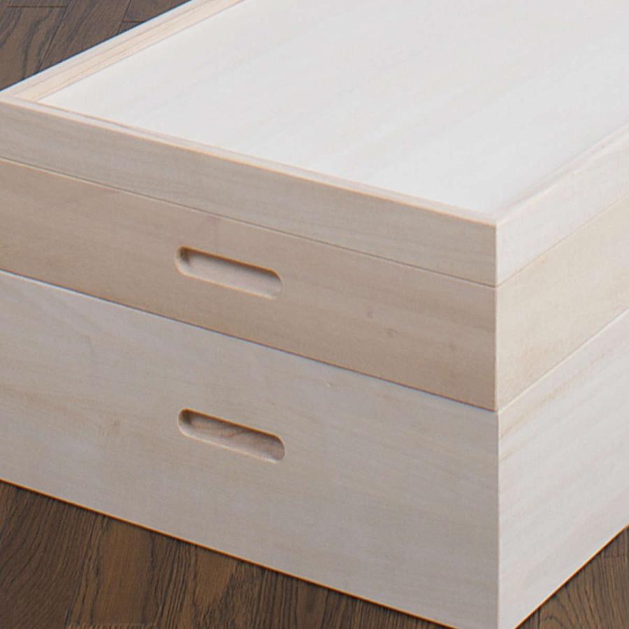 桐 衣装ケース 2段 衣装箱 日本製 セミロング （ 完成品 桐衣装箱 天然