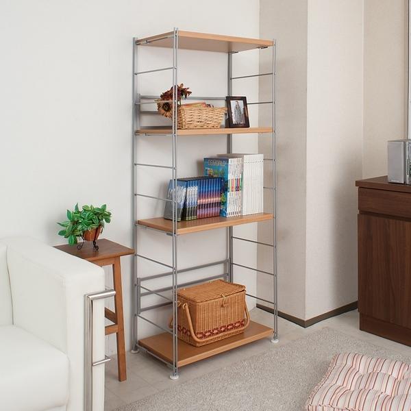 オープンラック 頑丈棚 幅60高さ154cm （ ラック スチールラック 収納