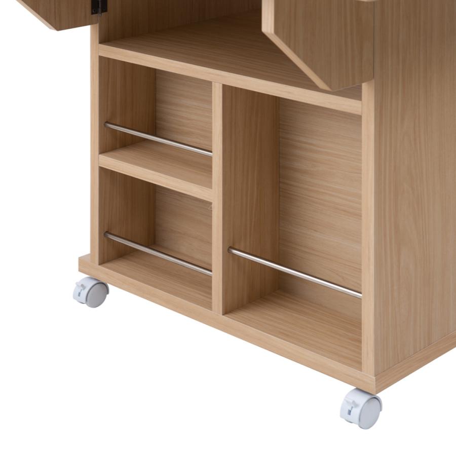 キッチンワゴン バタフライ 両バタ 日本製 約幅90cm （ キッチン