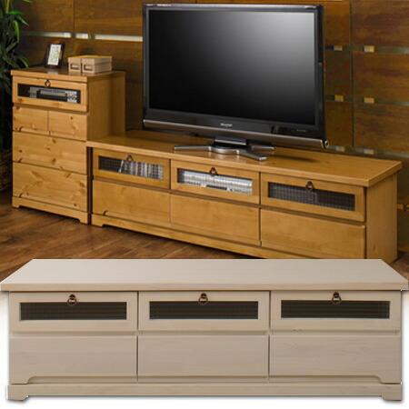 □在庫限り・入荷なし□テレビボード カントリー 天然木パイン材 幅
