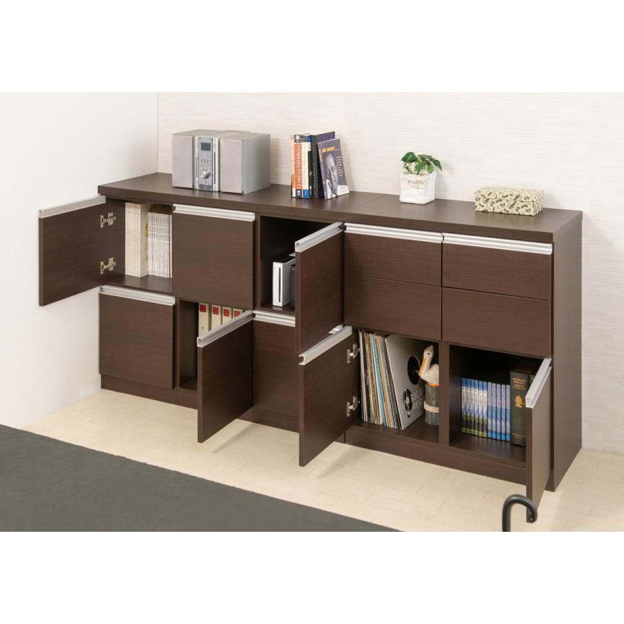 キャビネット 幅73cm 4枚扉タイプ 日本製 完成品 ( ラック キャビネット 幅73cm 4枚扉タイプ 日本製 完成品 ( ラック