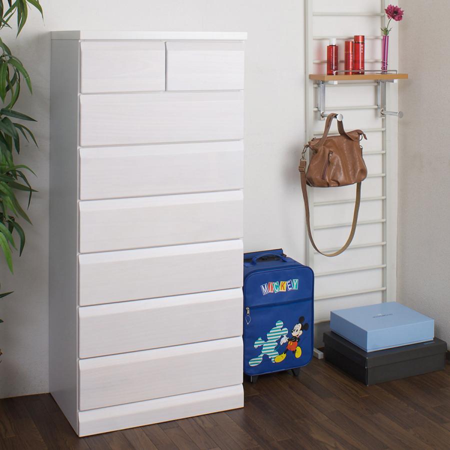 チェスト 7段 桐製 洋タンス 幅60cm スライドレール付き 完成品 チェスト 7段 桐製 洋タンス 幅60cm スライドレール付き 完成品