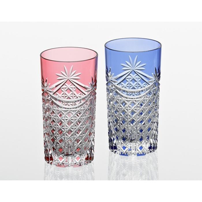 新品】KAGAMI CRYSTAL 篠崎英明氏 作品 ペアタンブラー グラス 【公式