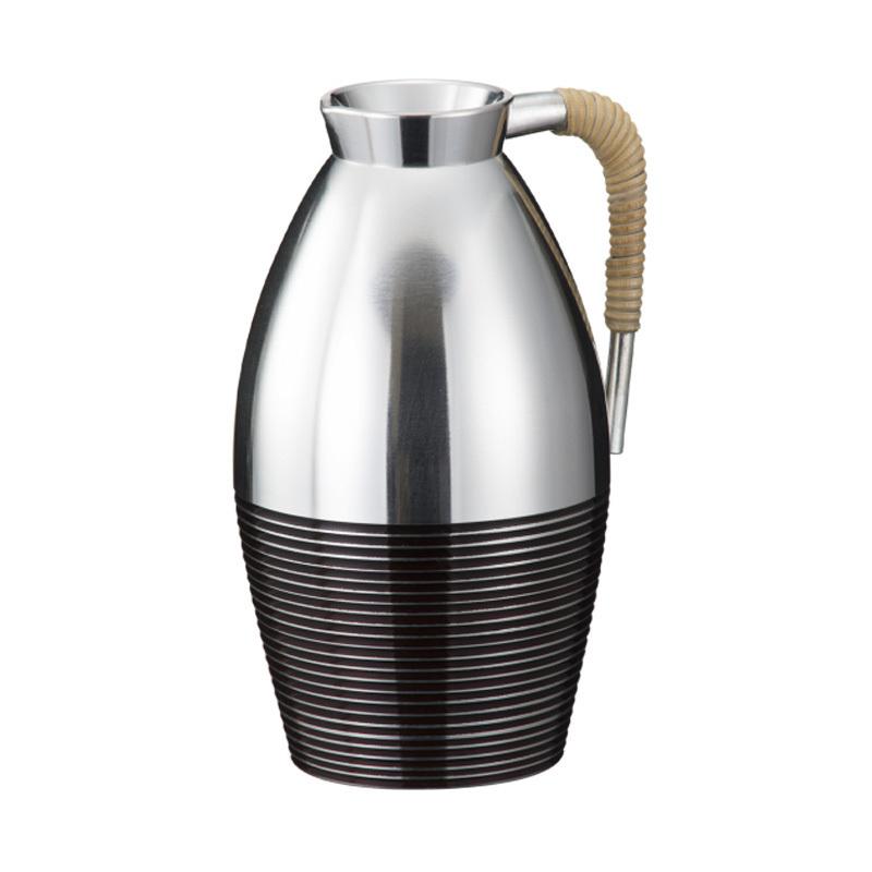 大阪錫器 名入れ可能 和酒器 チロリ（千呂利） 茶線 ci-cs 紙箱入