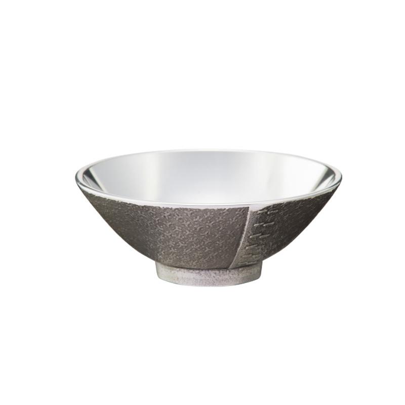 大阪錫器 和酒器 平盃 うたげ 黒 uta-k 50ml 桐箱入り