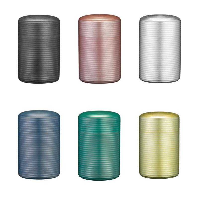 大阪錫器 名入れ可能 茶器 茶壺 千寿 イブシ・白上 cb-i-w 100g入り 桐 