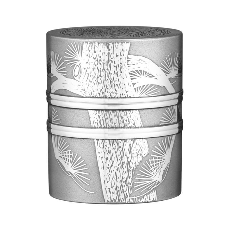 大阪錫器 名入れ可能 茶器 茶壺 イブシ 中次 2.6 cb-in-2.6 100g入り 桐箱入り