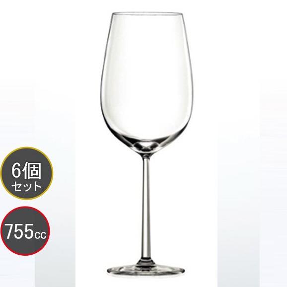 東洋佐々木ガラス ファインクリスタル ヴェレゾン VERAISON ボルドー ワイングラス 755ml ６本セット RN-14283CS