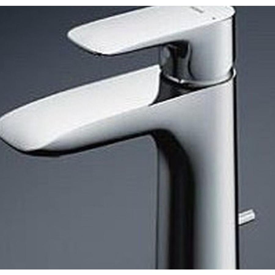 TOTO 台付シングル混合水栓　TLG04302JA TOTO TLG04302JA TOTO 台付シングル混合水栓 ワンプッシュ式 : アクア