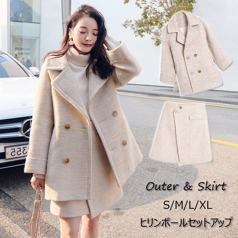 コート チェスターコート レディース 18冬 40代 ヒリンボール セットアップ チェスターコート 上品 ラシャ スカートセットアップ 韓国風 アウター 通勤 着痩せ Lcoat240 Lizstore 通販 Yahoo ショッピング