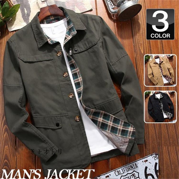 ミリタリージャケット ブルゾン メンズ ジャケット アウター ミリタリー 春物 秋 40代 50代メンズファッション 新品 正規品