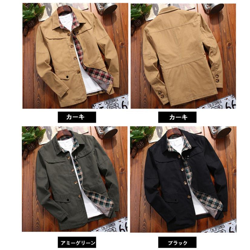 ミリタリージャケット ブルゾン メンズ ジャケット アウター ミリタリー 春物 秋 40代 50代メンズファッション Lizjkt18 Lizstore 通販 Yahoo ショッピング