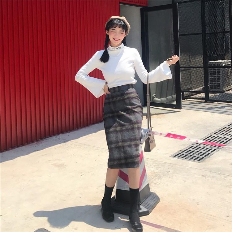 スカート 秋冬 レディース タイトスカート 膝丈 タータンチェック柄 コーデ 40代 きれいめ 膝丈スカート 韓国風 ボトムス 美脚 通勤 通学 Lsy046 Lizstore 通販 Yahoo ショッピング